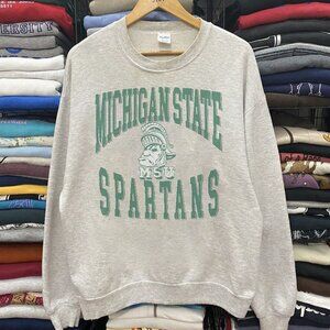 Michigan State Spartans Football Sweatshirt, Michigan State University Shirt Tee